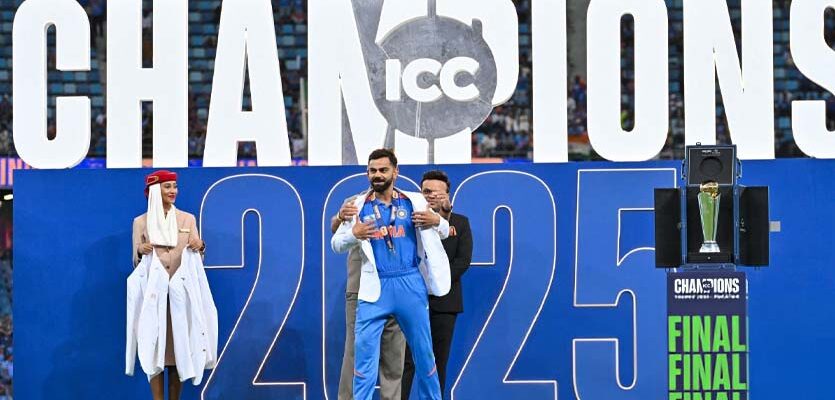 Champions Trophy 2025 final presentation without PCB officials