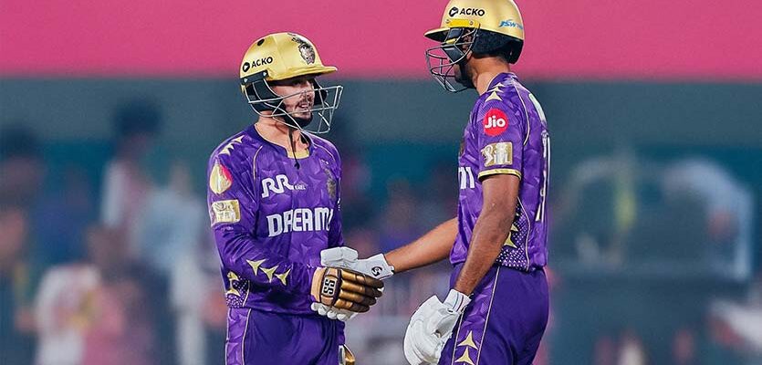 KKR Clinches Victory Over RR by Eight Wickets in Guwahati Thriller