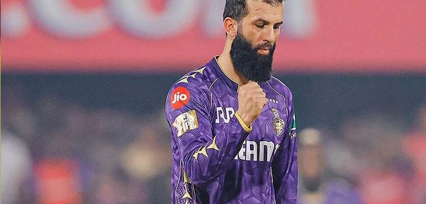 Moeen Ali Shines on KKR Debut, Helping Secure Crucial Win Over RR